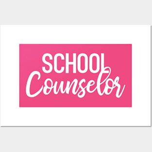 School Counselor gift Posters and Art